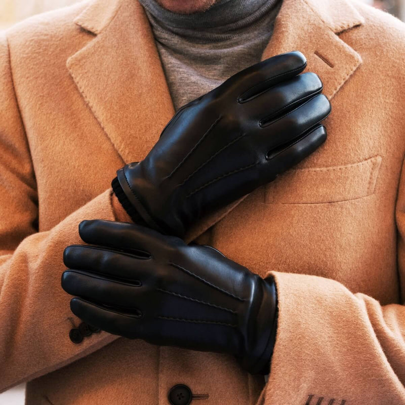 Gants de Conduite Homme Noir - Fabriqués à la main en Italie – Fratelli  Orsini®